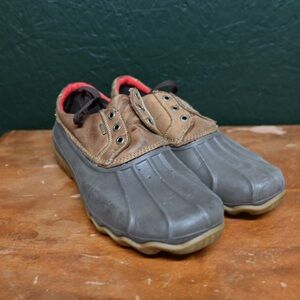 Sperry Men’s Waterproof Leather Duck Shoes - Size 9M - Tan/Brown